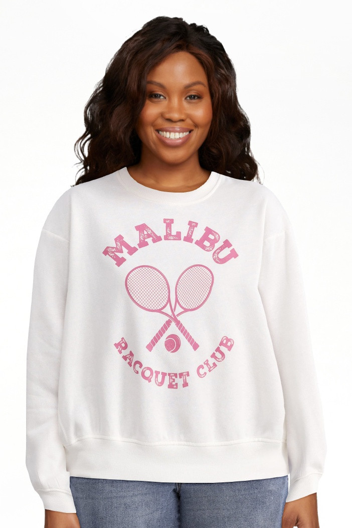 No Boundaries Graphic Crewneck Sweatshirt, Lightweight, Women's and Women’s Plus | Walmart (US)