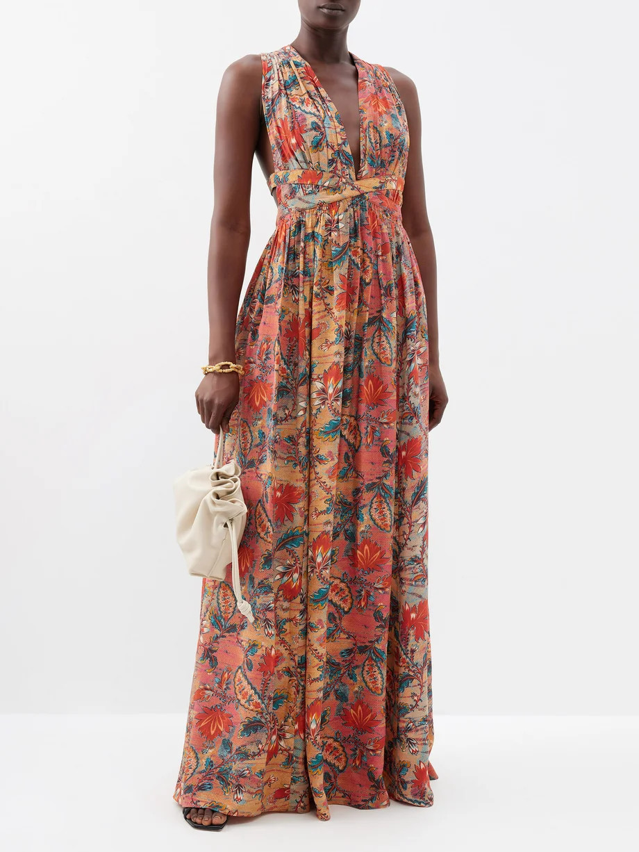 Oriana paisley-print silk crepe de Chine dress | Ulla Johnson | Matches (US)