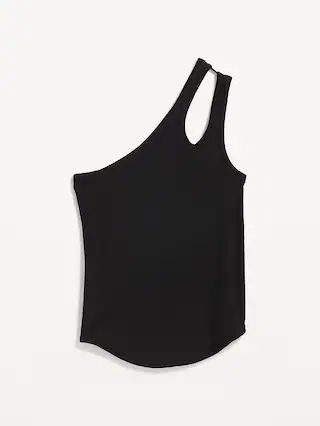UltraLite All-Day One-Shoulder Cutout Tank Top for Women | Old Navy (US)