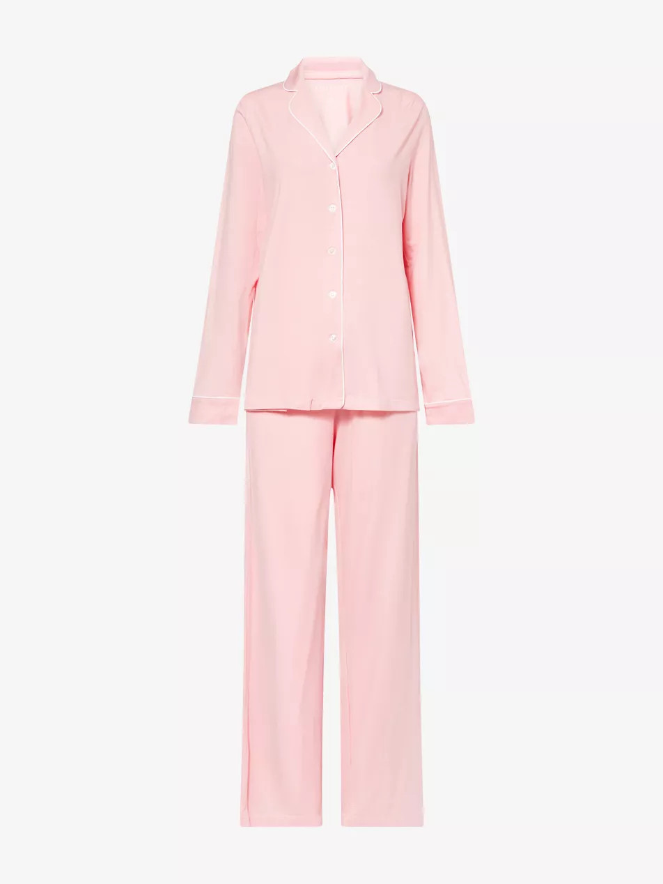 Lara Relaxed-Fit Jersey Pyjama Set | Selfridges