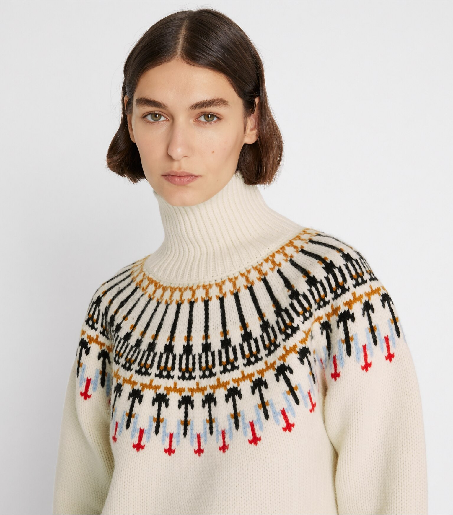 MERINO FAIR ISLE SWEATER | Tory Burch (US)