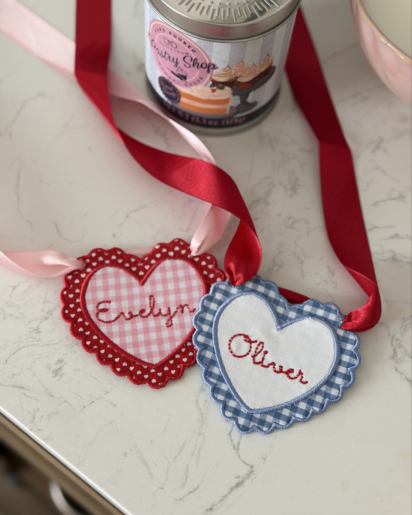The kids valentines tags came for their love baskets! 🥹🥹💘 couldn’t love them more! Sooo cute ❤️❤️❤️

Etsy shop, shop small, small Etsy shop, gingham, valentines basket name tags, red gingham, blue gingham, name tags, heart name tags 

#LTKValentine #LTKmomlife #LTKKids