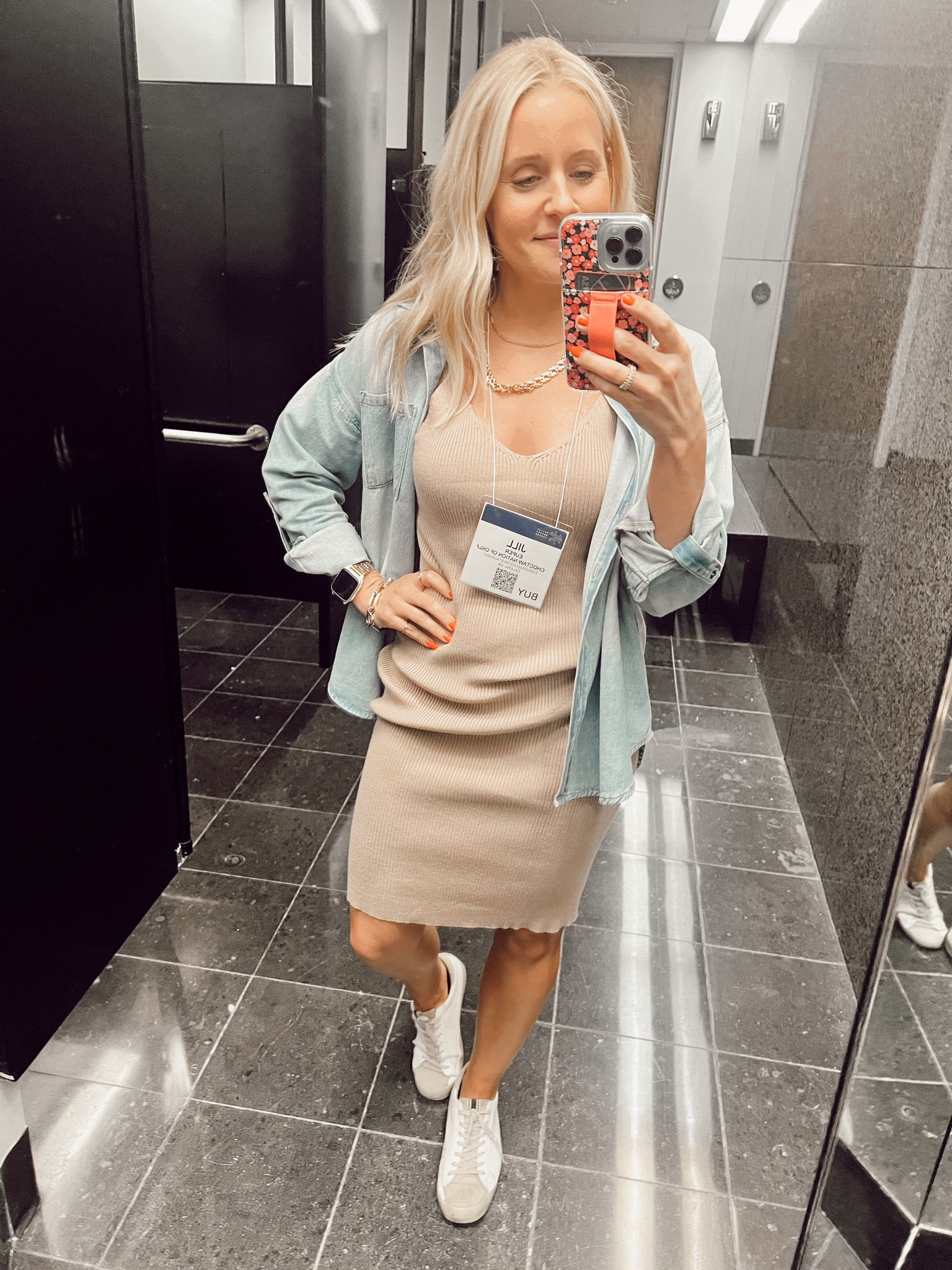 Forgot to take an actual pic, but I do have this bathroom selfie! Dress is from Amazon and under $35. Perfect for a cover up too  

#LTKstyletip #LTKtravel #LTKFind