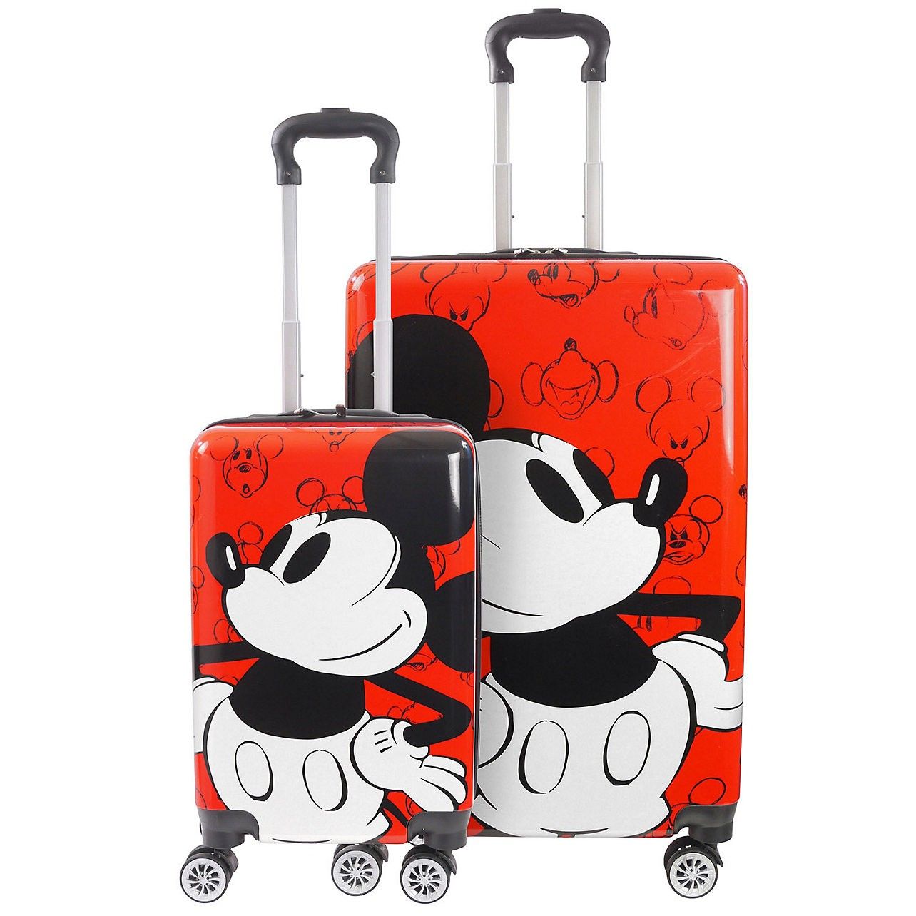 ful Disney's Mickey Mouse Adventure Awaits 2-Piece Hardside Spinner Luggage Set | Kohls | Kohl's