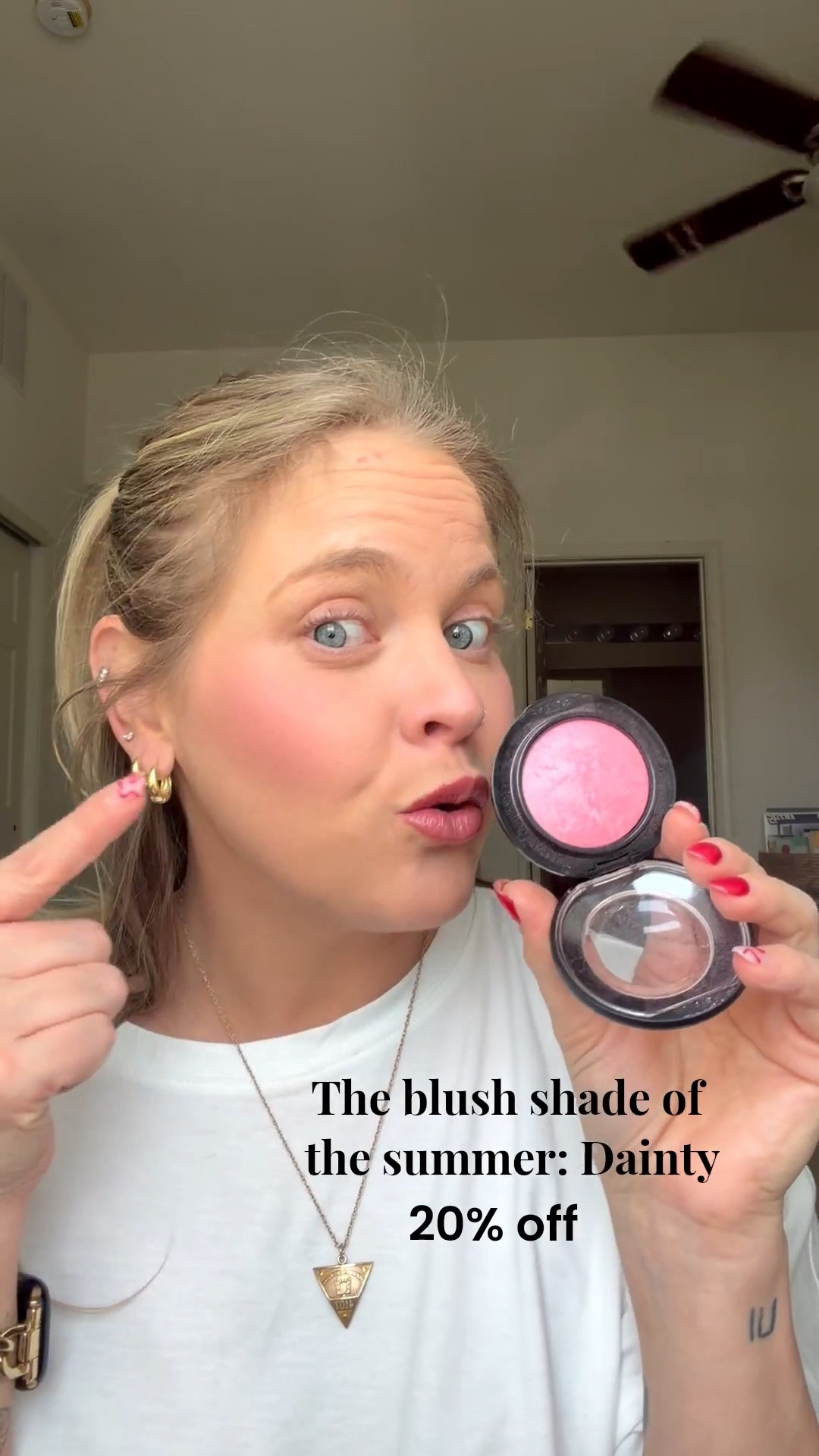 The prettiest spring & summer blush 🌸✨ 
this soft pink with a golden glow is SO flattering + buildable… and it’s 20% off at Ulta Beauty right now 👀
Tagging this stunning shade and my everyday go-to foundation that gives me such a beautiful airbrushed skin look 🙌🏼

#LTKmakeup #LTKWomens #springlook #easymakeup #trendingblush #softglam #under50 #pricedrop #glowyskin #springmakeup #motd #makeuptrends 

#LTKBeauty #LTKgrwm #LTKSaleAlert