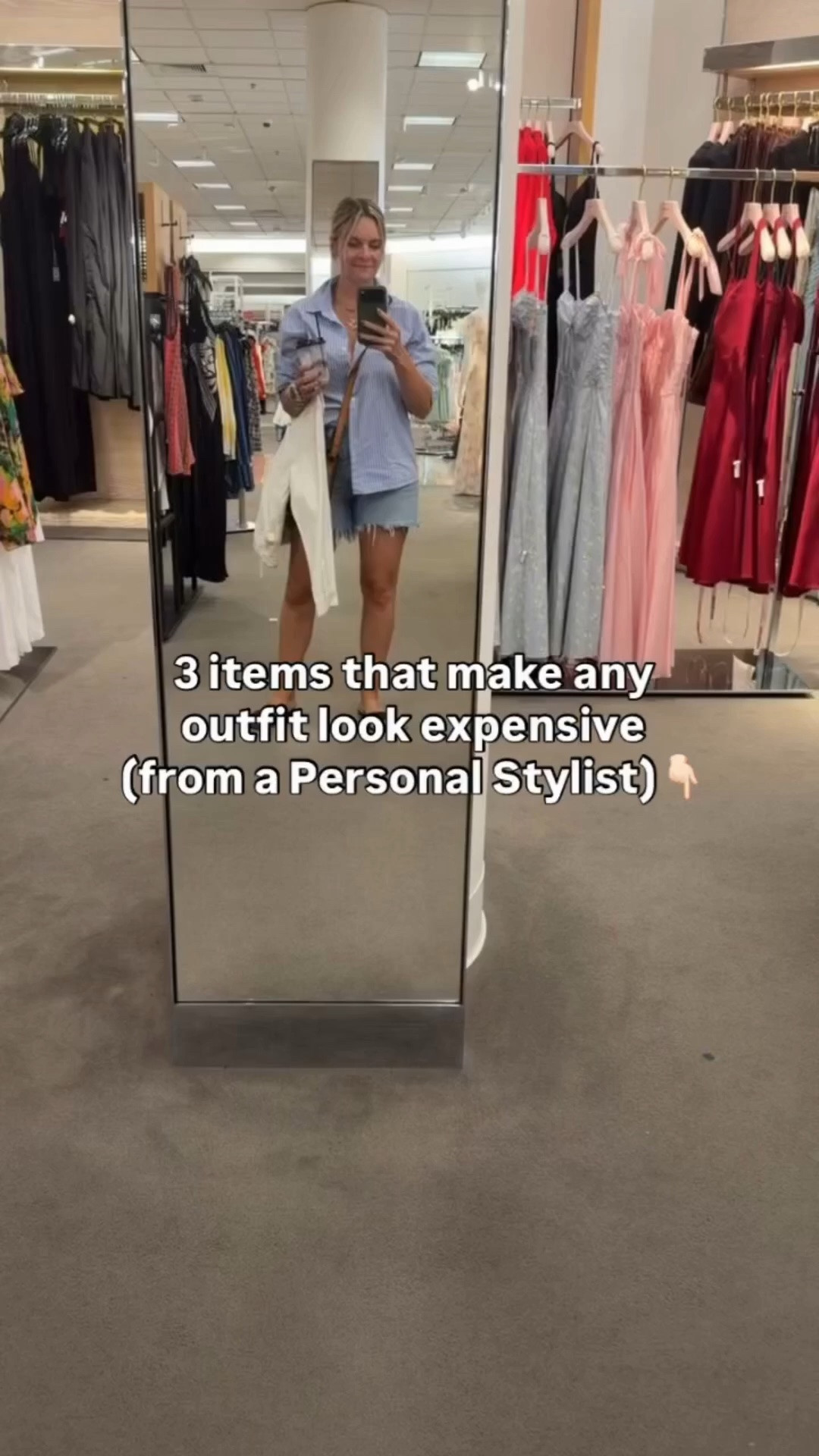 You don’t need a designer wardrobe to look polished — just a few elevated style moves ✨ 

Here are 3 items that can make any spring outfit look more expensive (straight from a personal stylist’s toolkit): 
1️⃣ A Sleek Belt – Cinch your waist over a dress, blazer, or lightweight knit. It instantly adds shape and sophistication. 
2️⃣ Pointed Toe Shoes – Whether it’s a slingback, flat, or heel, this silhouette elongates your legs and elevates everything. 
3️⃣ A Structured Layer – Think a crisp blazer, a cropped trench, or a tailored vest. Clean lines = chic every time. 

Looking stylish in spring doesn’t have to be complicated — it’s about smart details and intentional choices. 

Need help building a wardrobe that works (and wows)? That’s what we do. 

#SpringStyleTips #PersonalStylist #EffortlessStyle #SpringOutfits #StyleOver40 NashvilleStylist