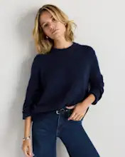 Mongolian Cashmere Oversized Crewneck Sweater | Quince