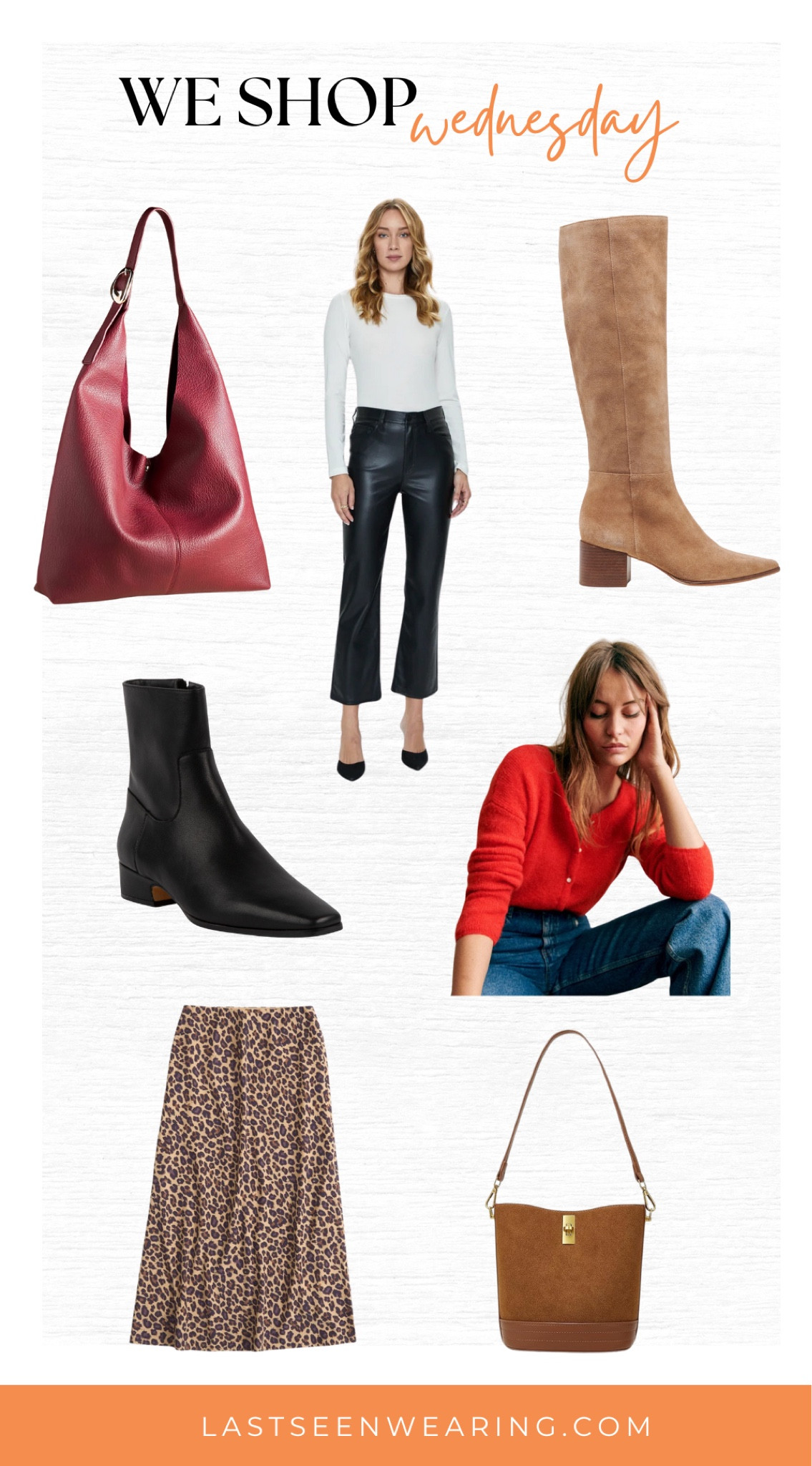 We Shop Wednesday 
#totebag #redcardigan #leopardprint

#LTKStyleTip #LTKSeasonal #LTKShoeCrush