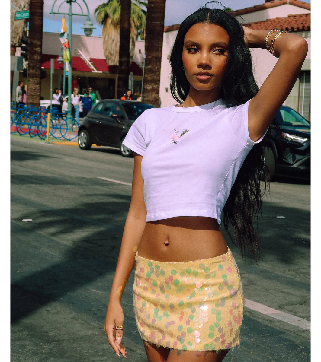Night Moves Sequin Mini Skirt | Windsor Stores