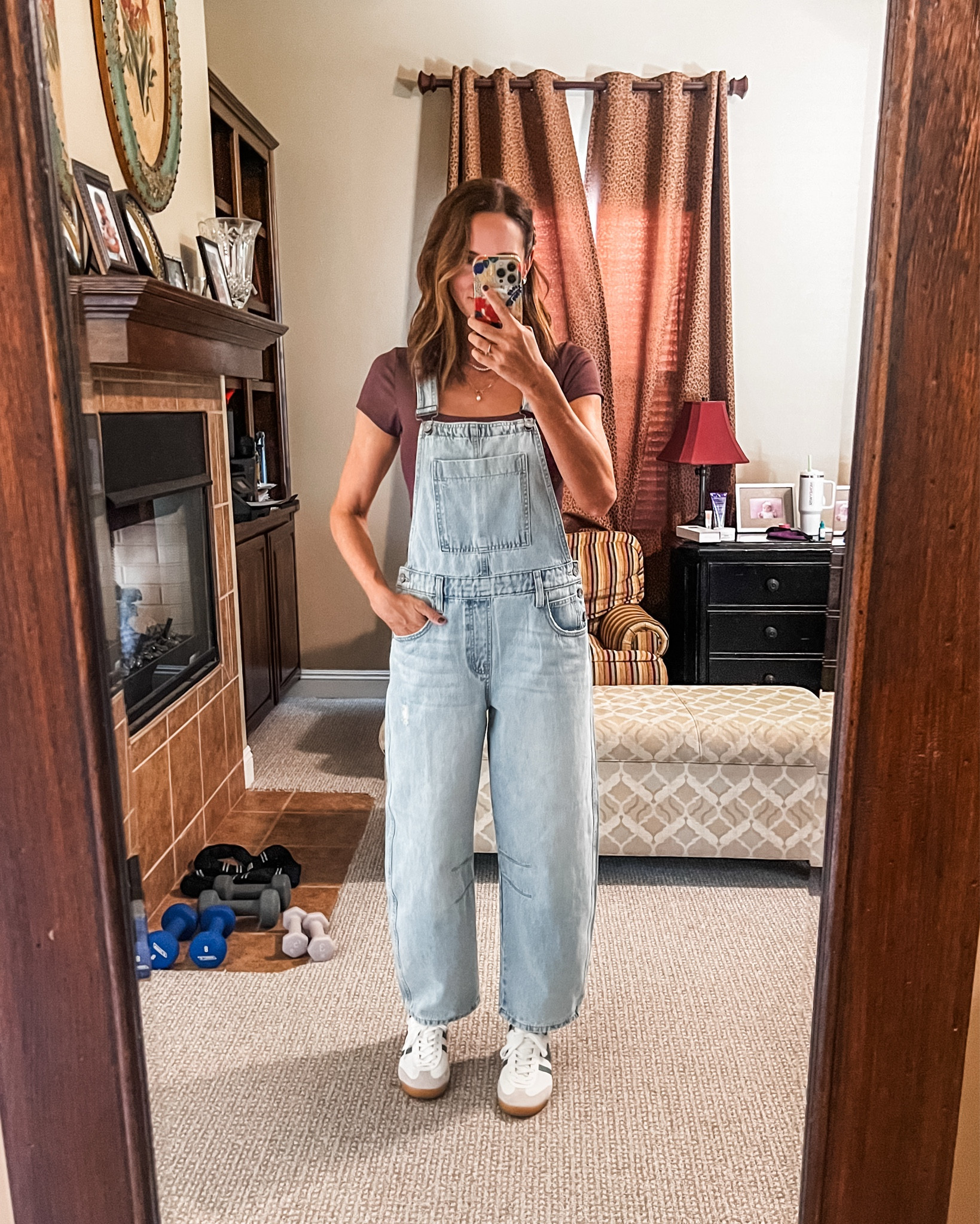 5’9” • Size small • Size 27 

Overalls in a small. 

#LTKActive #LTKOver40 #LTKStyleTip