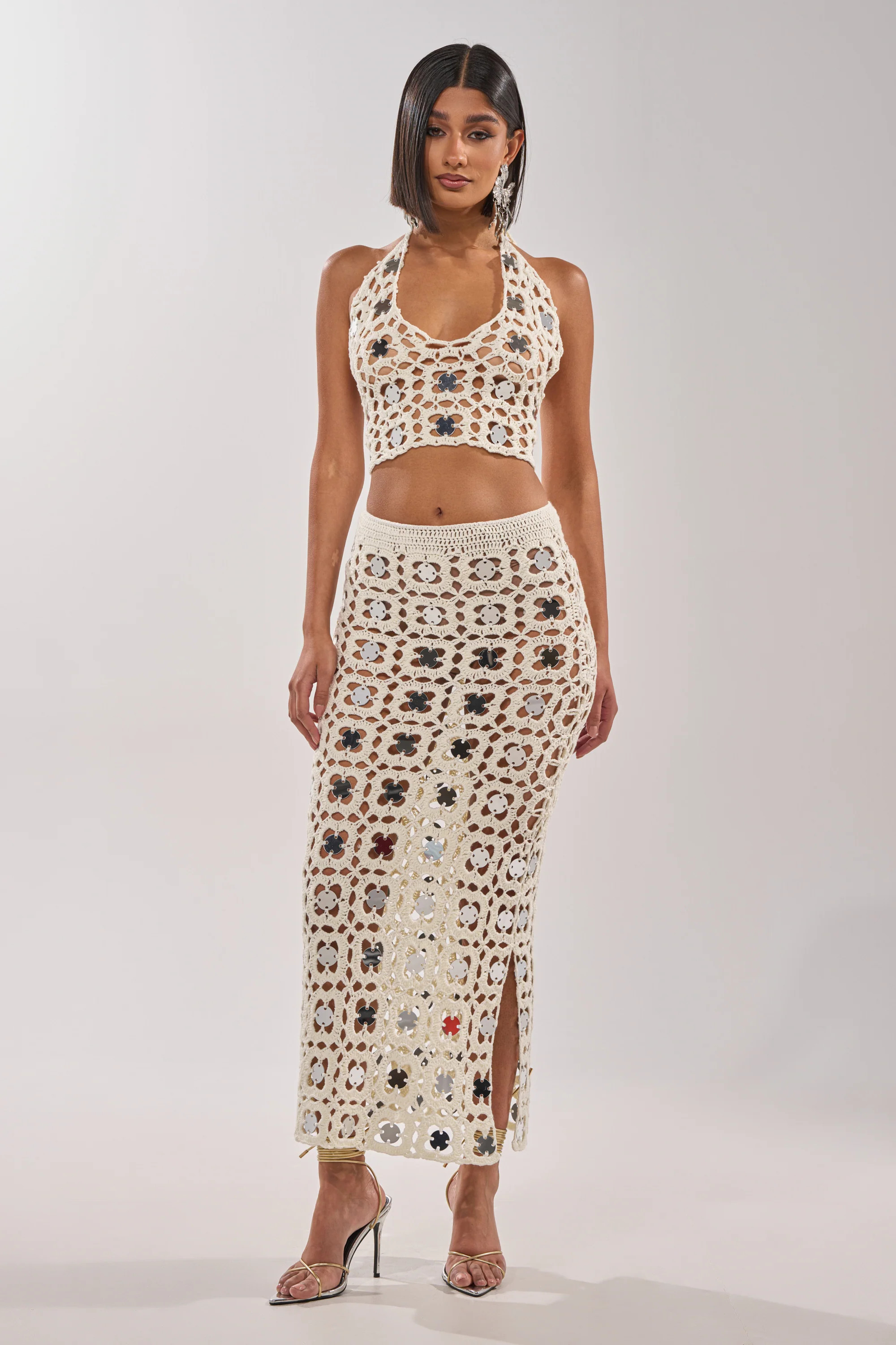 LETS GO TO THE RESORT MAXI SKIRT | AKIRA