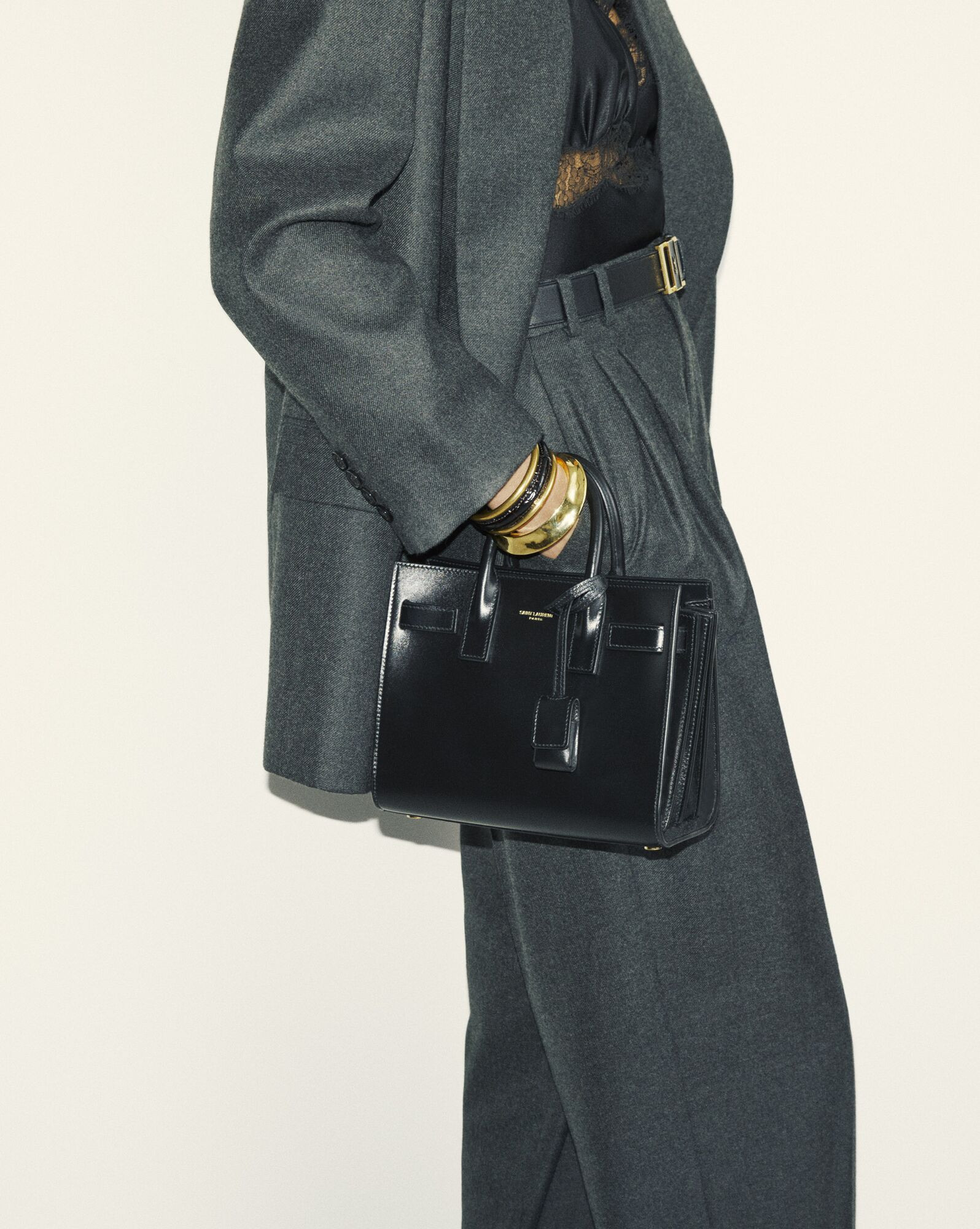 SAC DE JOUR IN SMOOTH LEATHER - NANO | Saint Laurent Inc. (Global)