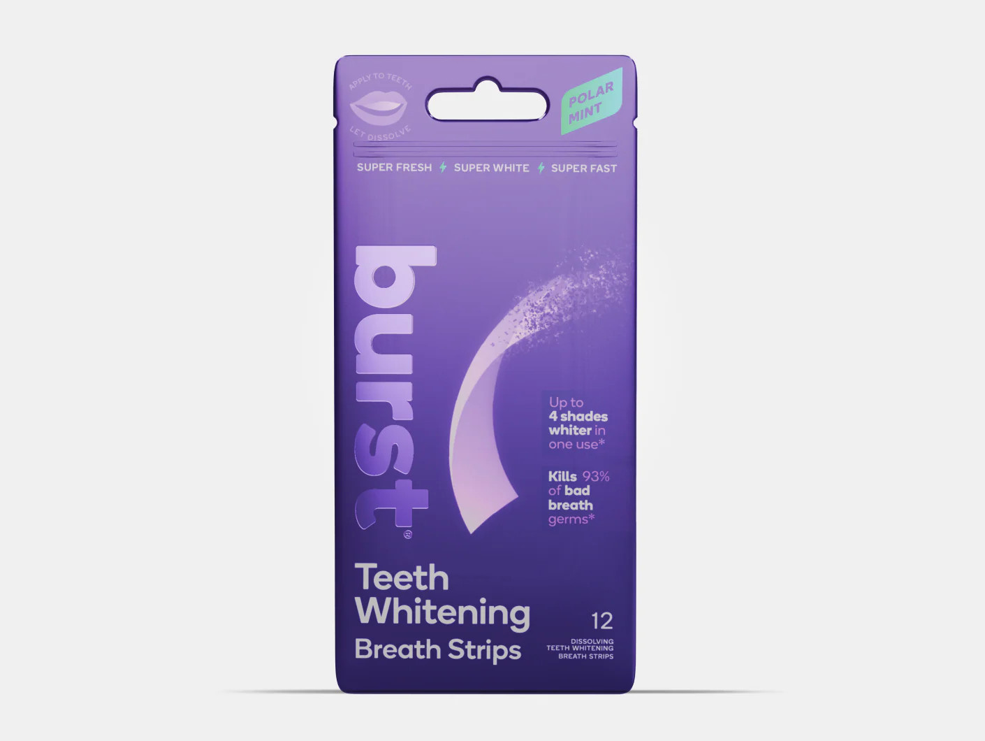 Fast-Acting Teeth Whitening Breath Strips by BURST Oral Care | BURST Oral Care