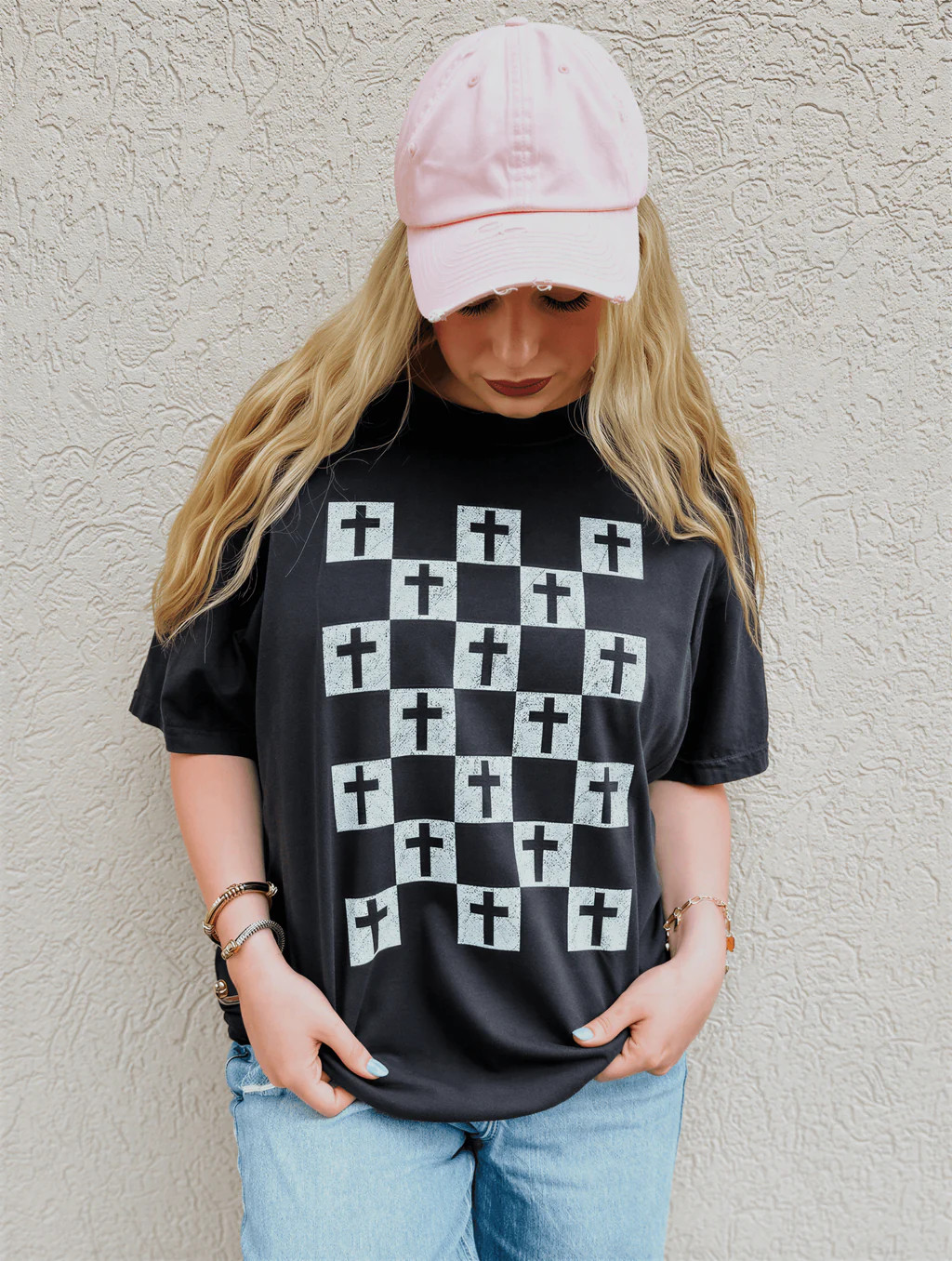 Bold Crosses - Black | Worthy Wear