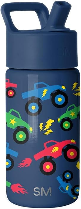 Simple Modern Kids Water Bottle & Toddler Cup | 14oz | Monster Truck | Amazon (US)