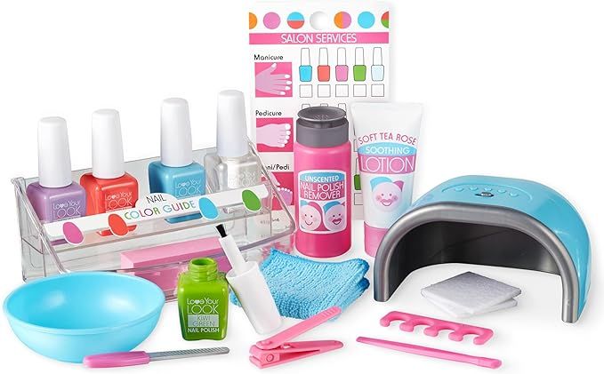Melissa & Doug Love Your Look Pretend Nail Care Play Set – 20 Pieces for Mess-Free Play Mani-Pe... | Amazon (US)