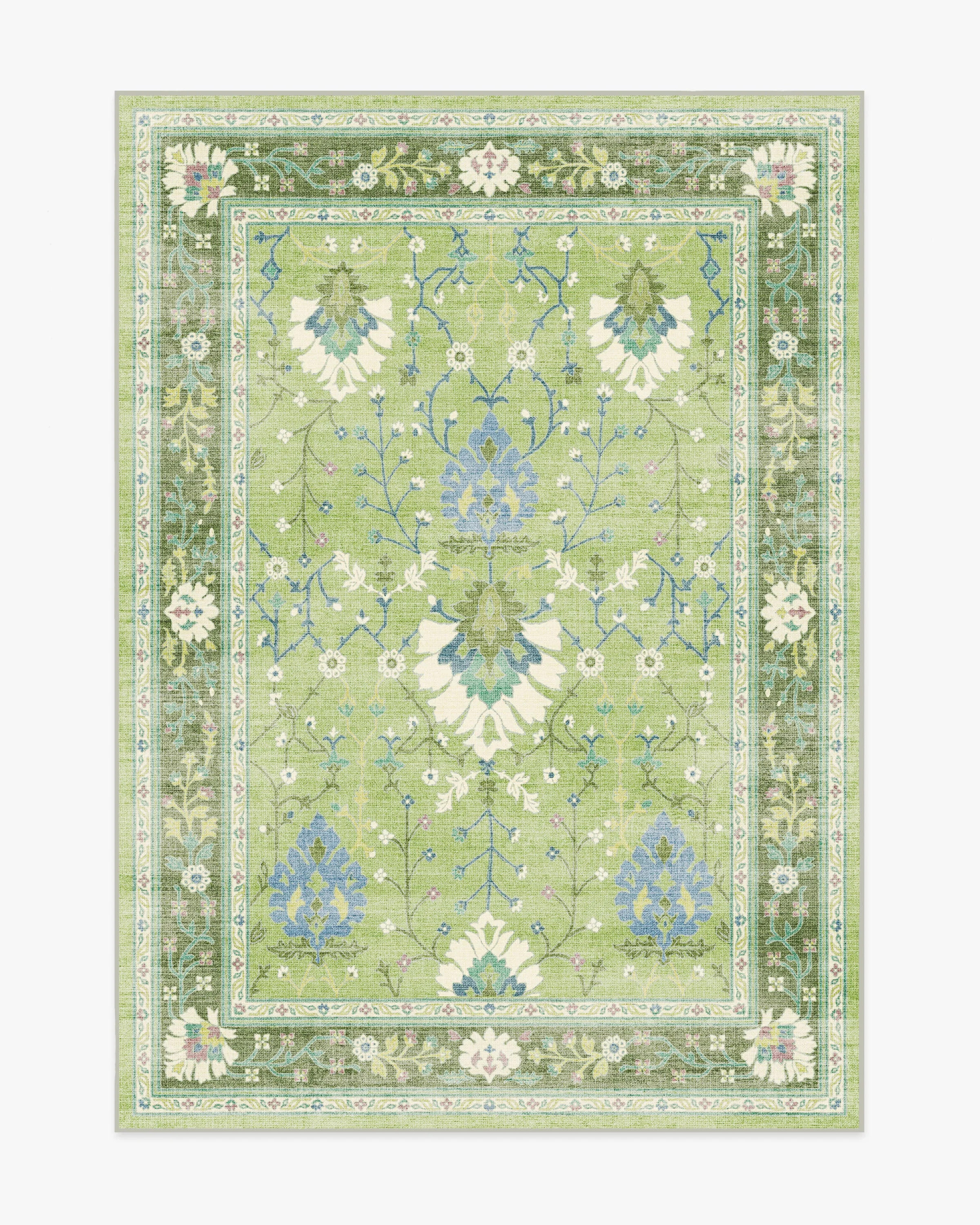 Serafina Green Rug | Ruggable US | Ruggable