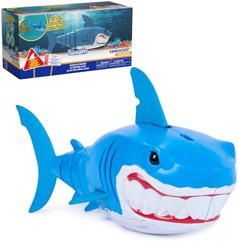 SwimWays Rainbow Reef Shark Water-Activated Pool Toy for Ages 5+ | Amazon (US)