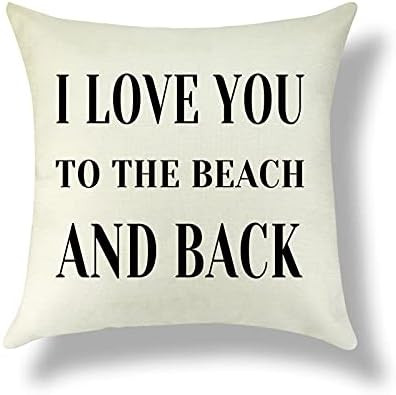 Sazuwu Valentine's Day Gifts Couple Gift Pillow Cover I Love You Gift for Husband Wife Pillowcase Li | Amazon (US)