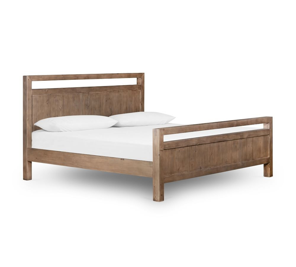 Beckett Reclaimed Wood Platform Bed | Pottery Barn (US)