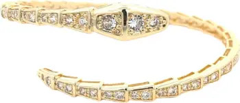 Pavé Snake Bypass Bracelet | Nordstrom