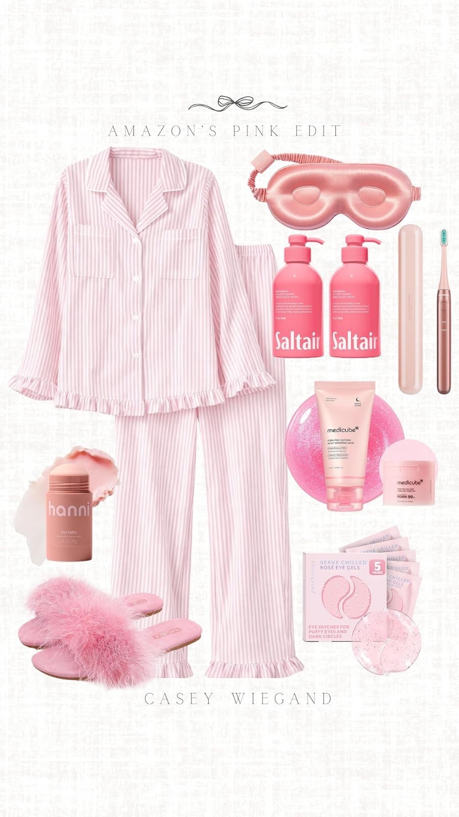 Just added some dreamy pink finds to my Amazon collection. Perfect for a cozy night in. #PinkEdit

#LTKdayinmylife #LTKgrwm #LTKootd