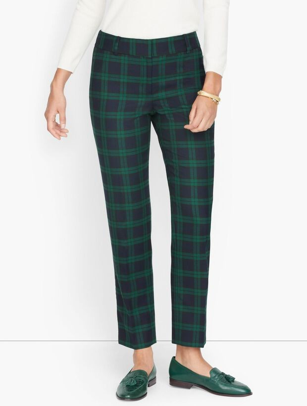 Talbots Hampshire Ankle Pants - Dashing Plaid | Talbots