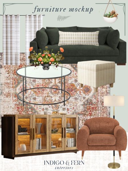 Loving this midcentury furniture mockup for a current client’s living room. 🤍 Both Wayfair and Amazon are currently having sales! 

#LTKSaleAlert #LTKStyleTip #LTKHome