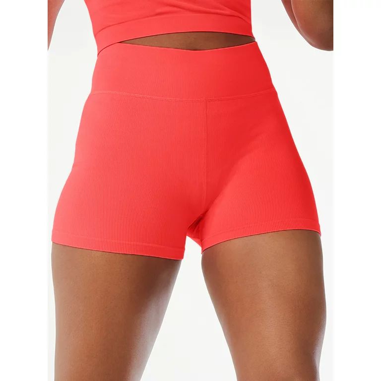 Love & Sports Women's Seamless Bike Shorts, 3” Inseam - Walmart.com | Walmart (US)
