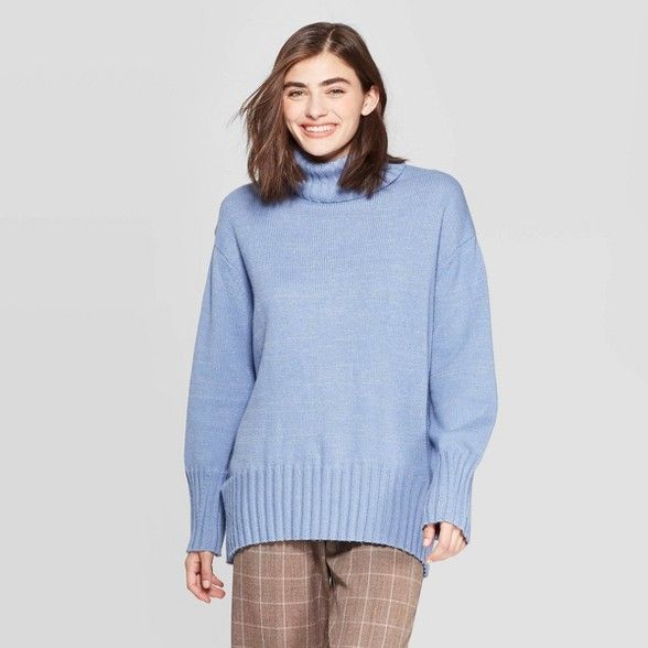 Women's Dolman Sleeve Turtleneck Tunic Sweater - A New Day™ | Target