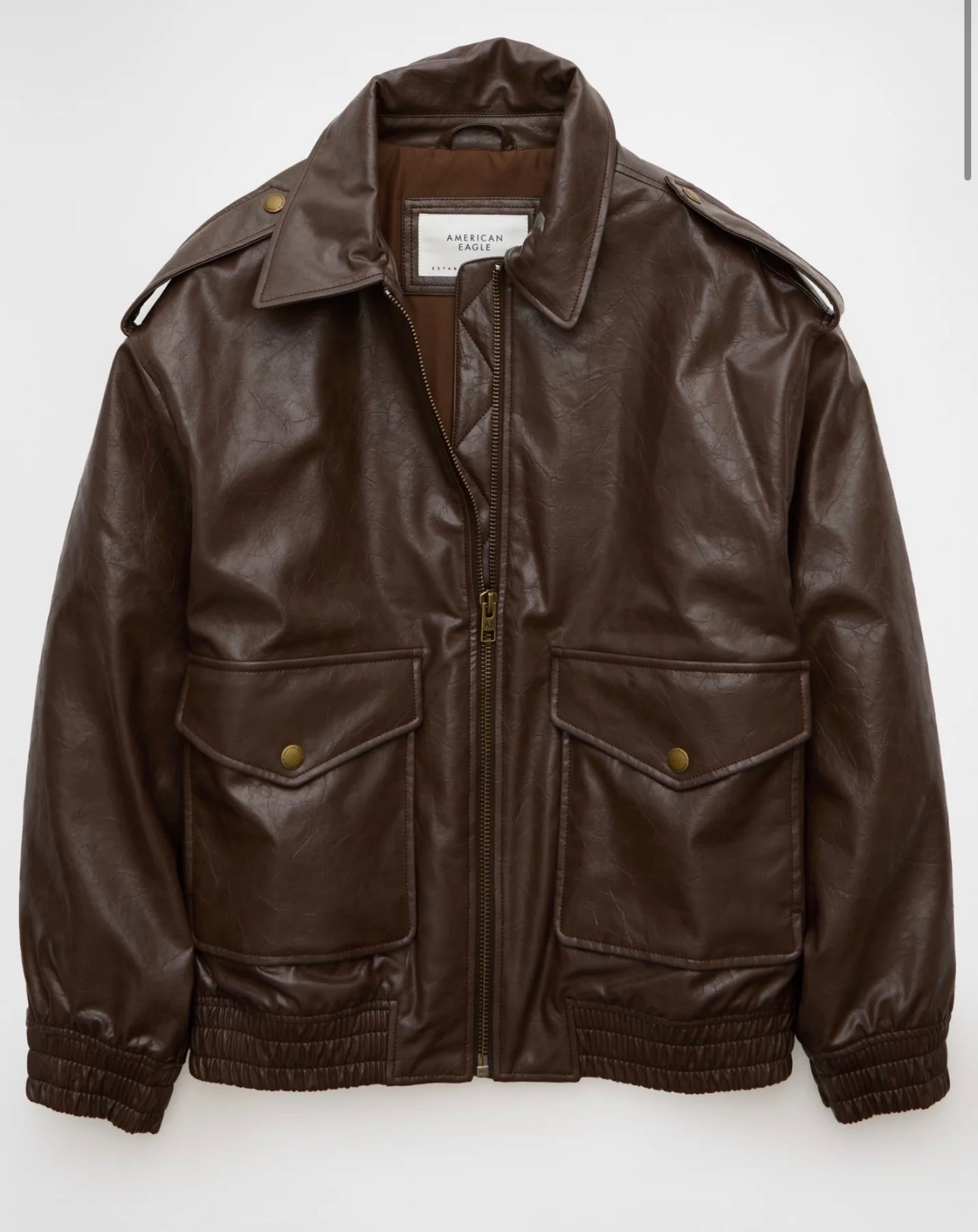 Under $100 leather bomber - also available in black! 

Aerie finds
Fall style 
American eagle 
Fall fashion 


#LTKFindsUnder50 #LTKStyleTip #LTKSeasonal