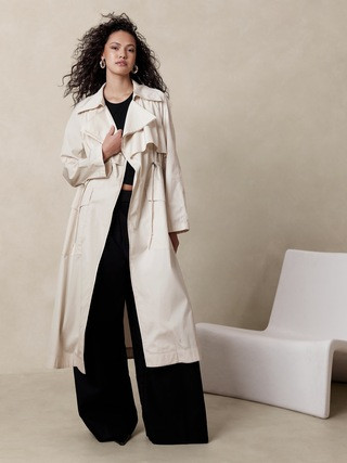 Poplin Trench Coat | Banana Republic (US)