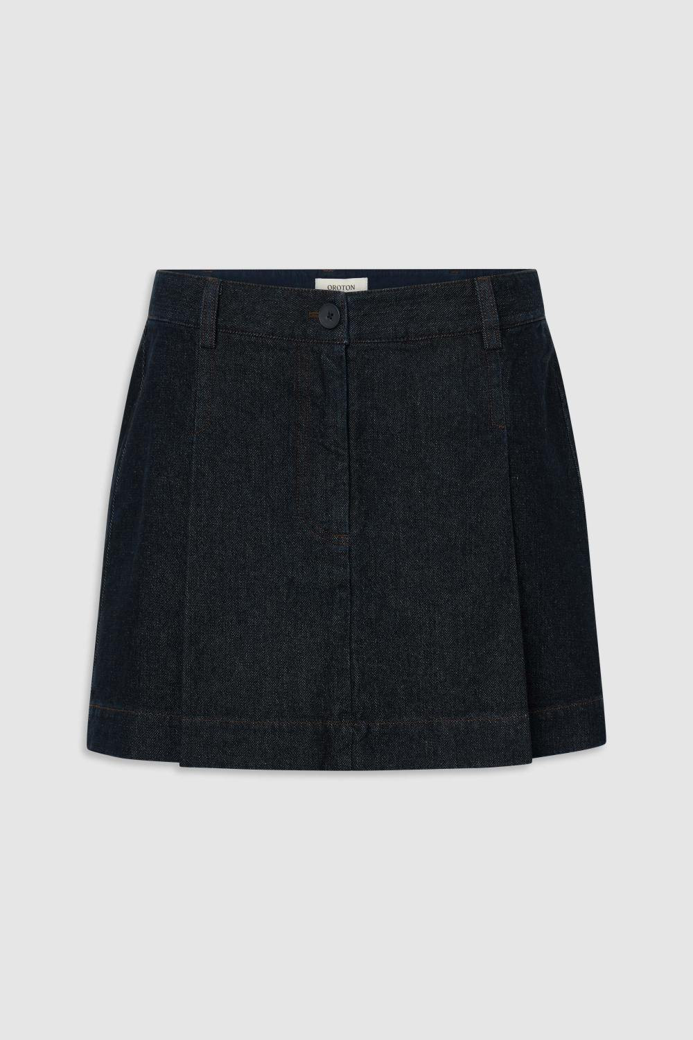 DENIM PLEAT SKIRT | Oroton