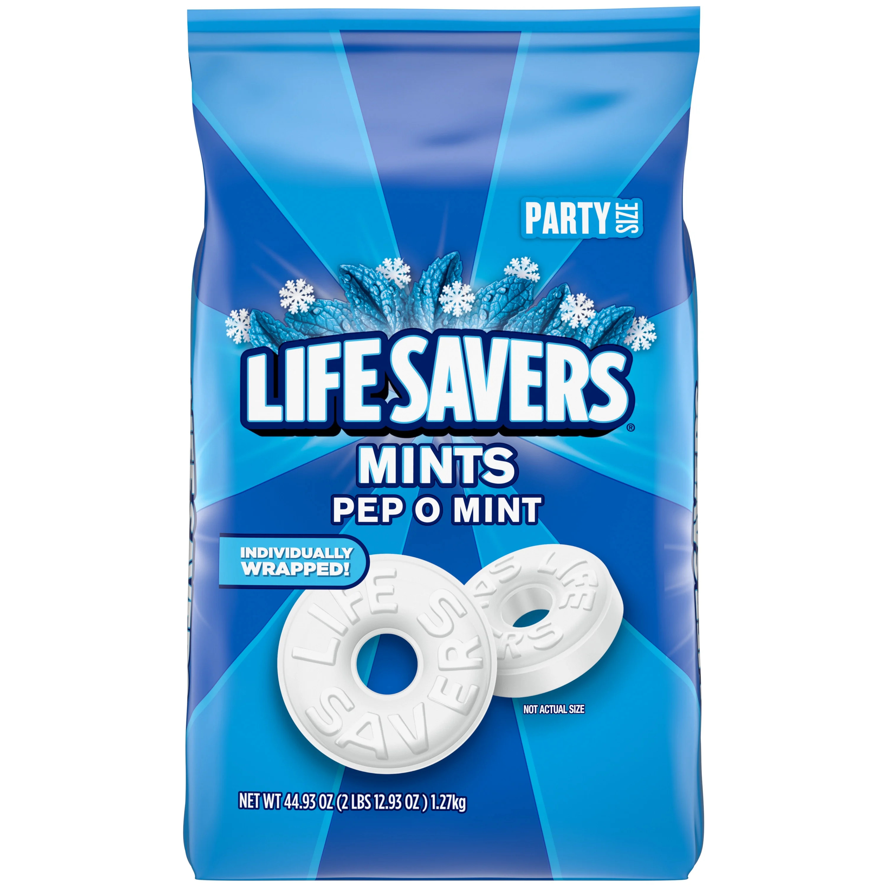 Life Savers Pep-O-Mint Breath Mints Hard Candy, Party Size - 44.93 oz | Walmart (US)