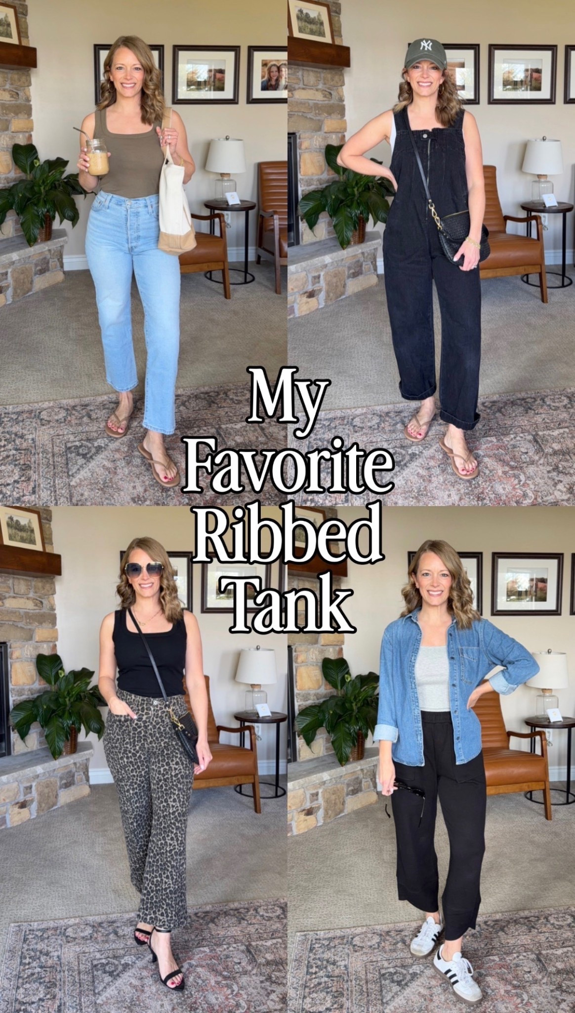 The BEST ribbed tank! 

#LTKPetite #LTKSeasonal #LTKootd