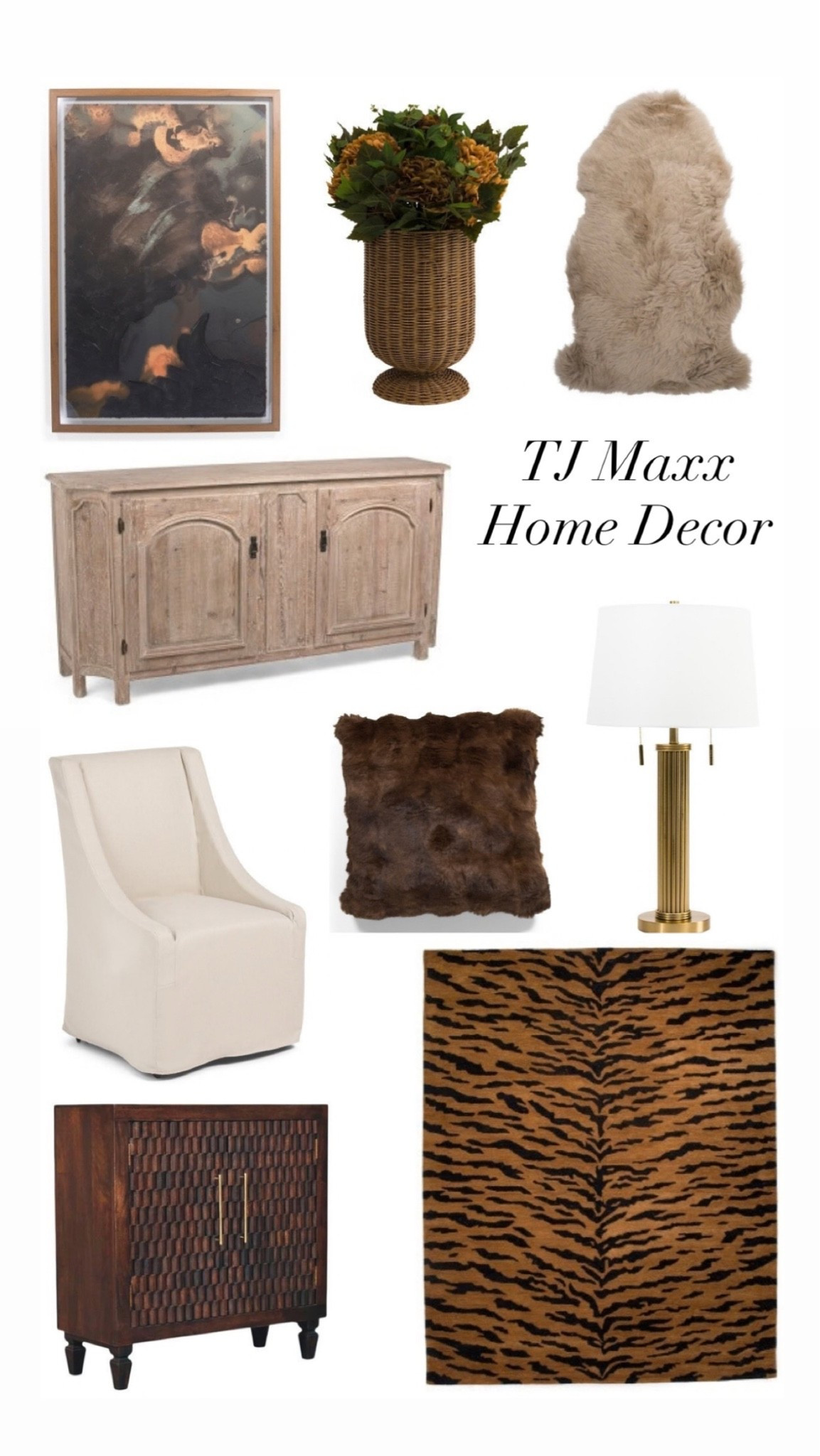 What I’m loving at TJ Maxx in home decor!