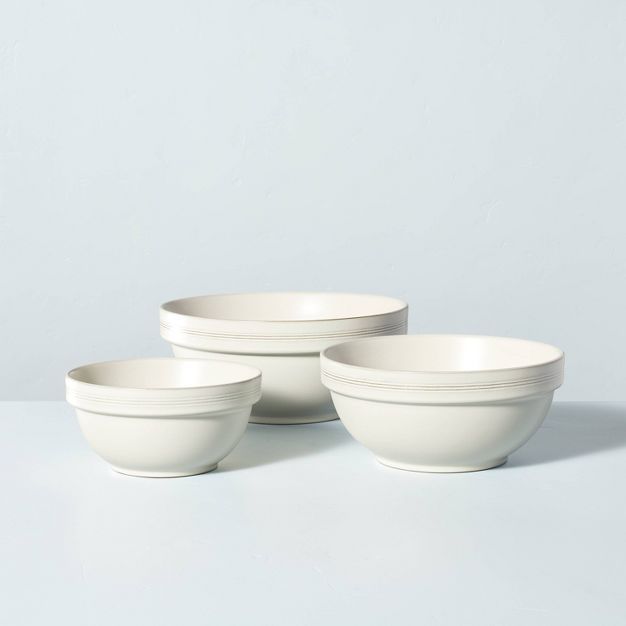 Target/Kitchen & Dining/Bakeware/Mixing Bowls‎Shop all Hearth & Hand with Magnolia3pc Defined R... | Target
