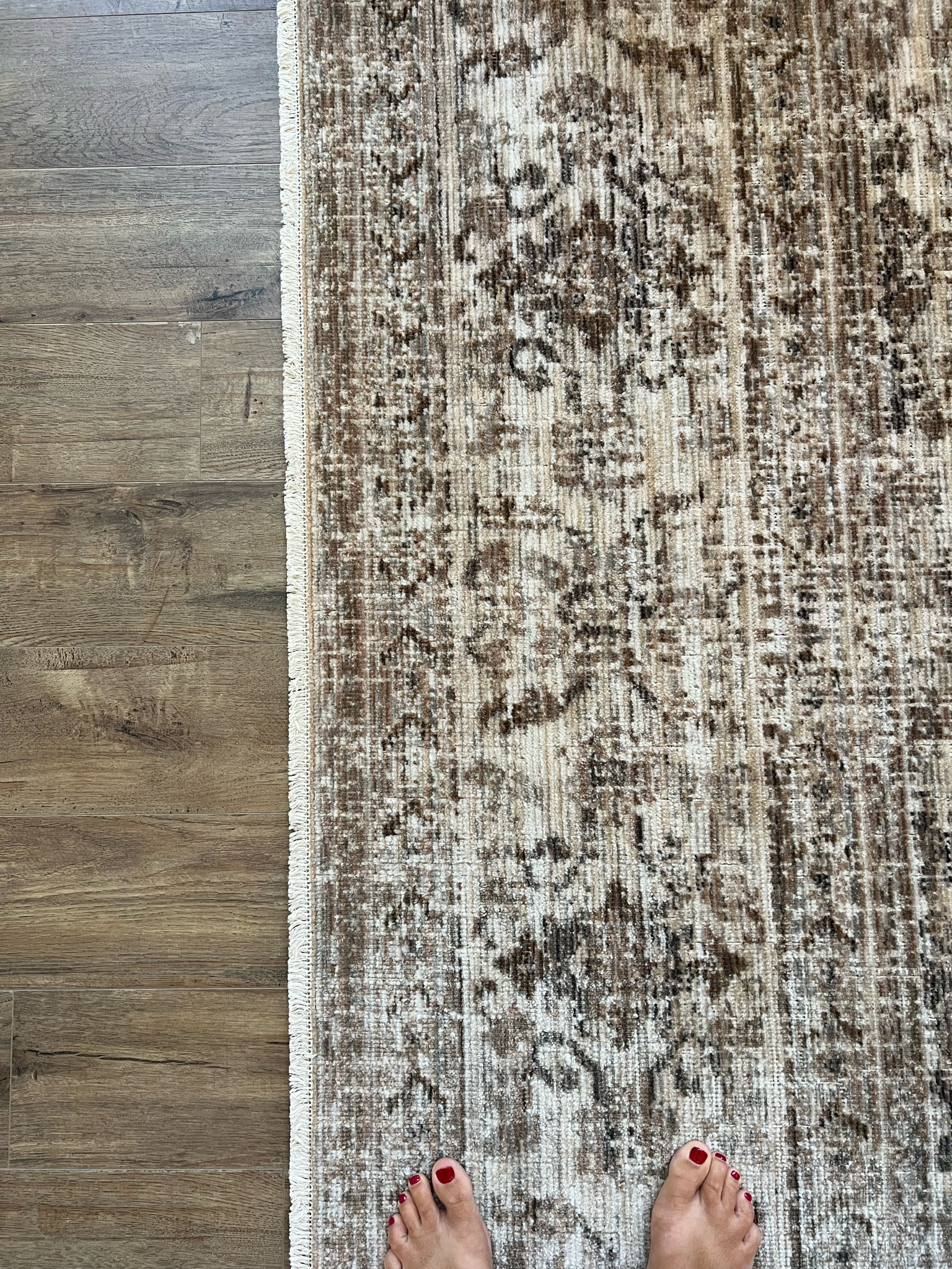 Stunning replica of an antique, vintage rug. This is the heritage collection from Loloi in the color natural/ivory. Such a gorgeous rug for fall decor. 

#LTKSaleAlert #LTKSeasonal #LTKHome