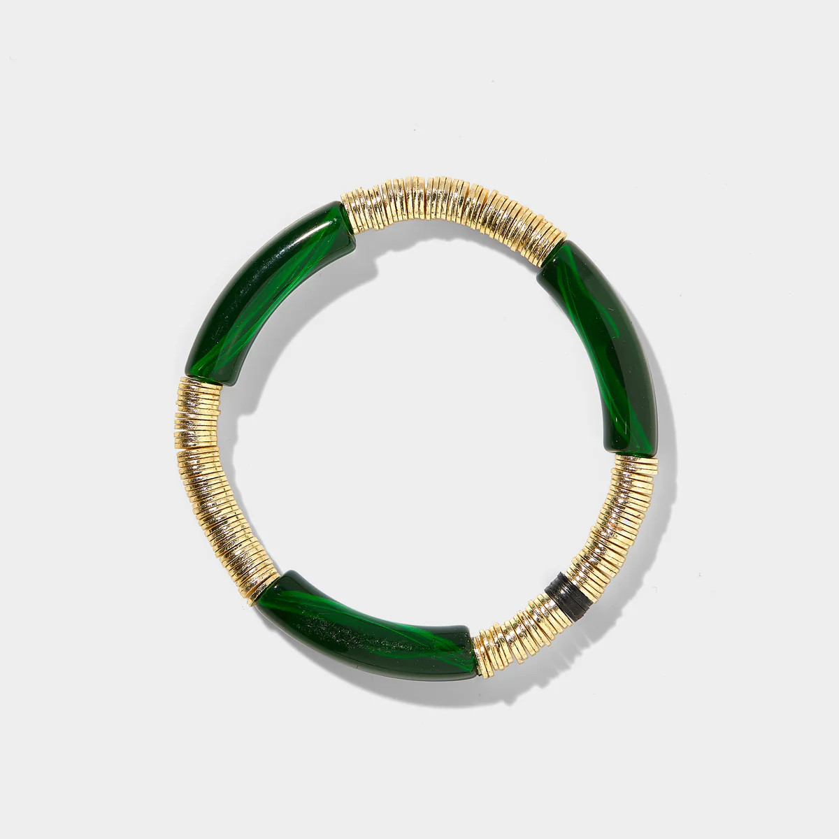 Emerald Zo Bracelet 6mm | Allie + Bess