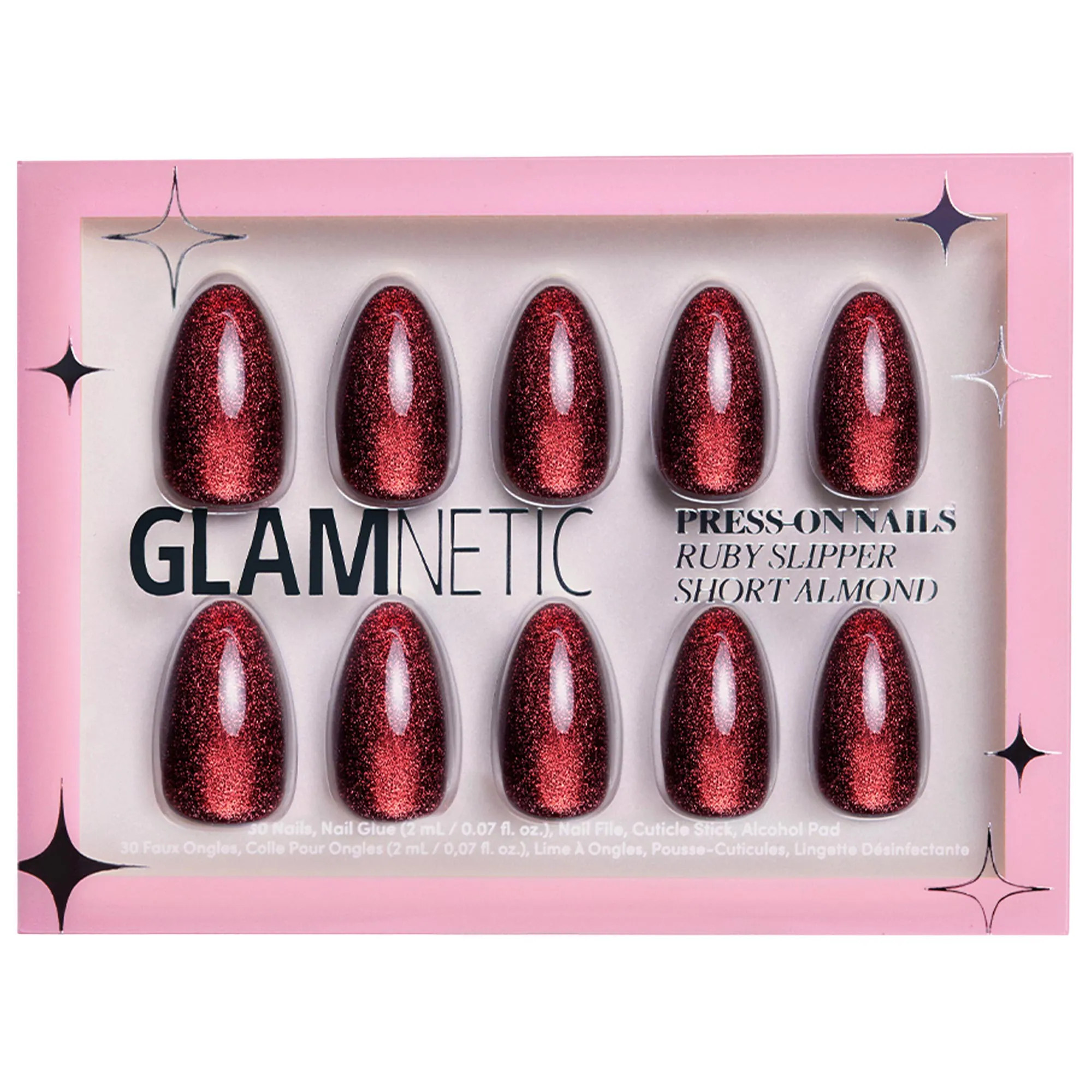 Glamnetic Press-On Nail Kit Ruby Slipper | Sephora (US)