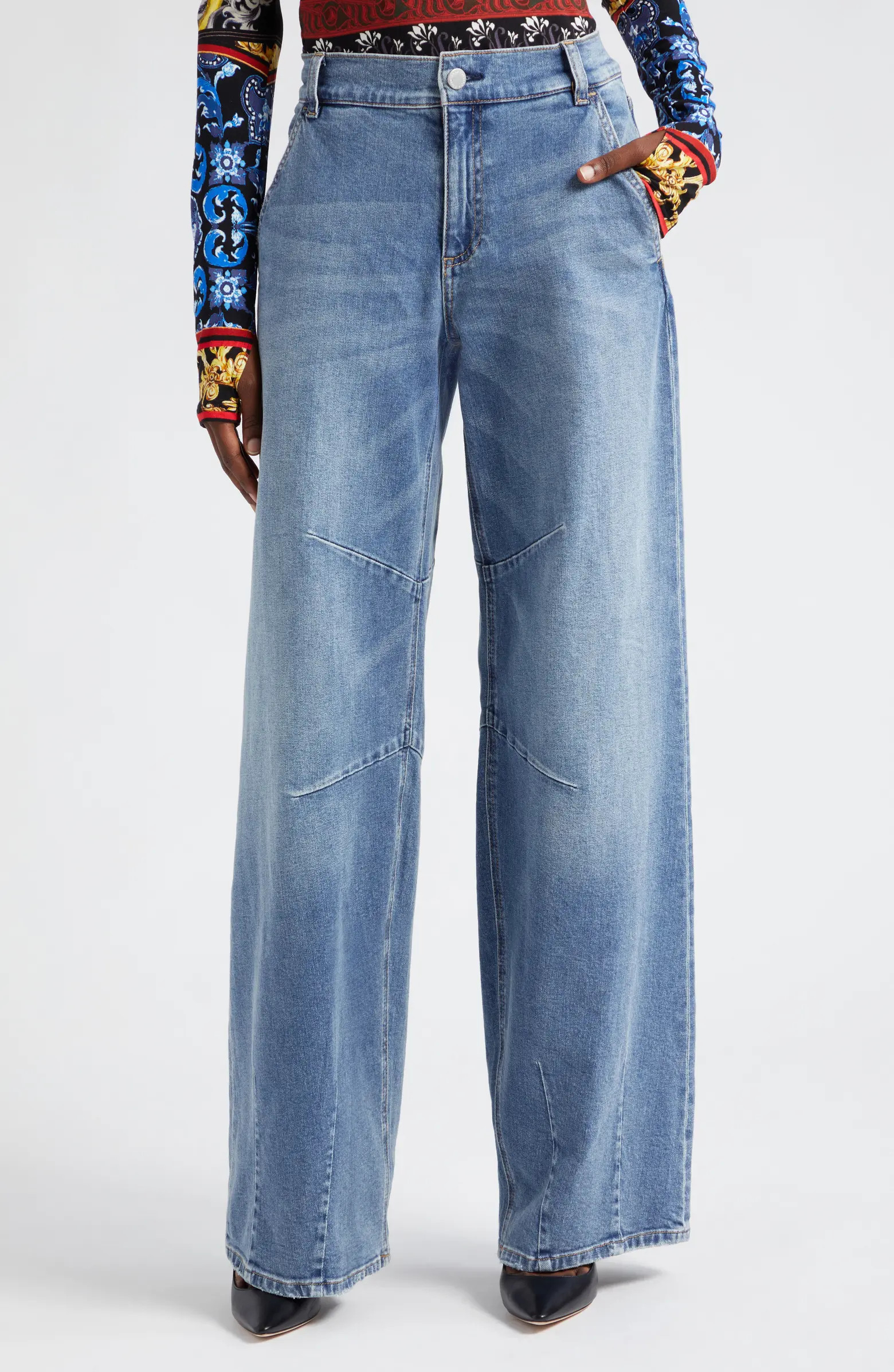 Parker Wide Leg Jeans | Nordstrom