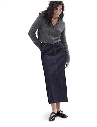 DENIM MIDI SKIRT | David Jones (Australia & New Zealand)