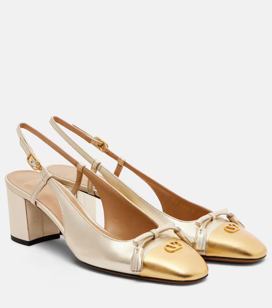 Valentino Garavani Pumps slingback Valet Du Roi 60 in pelle | Mytheresa (IT)