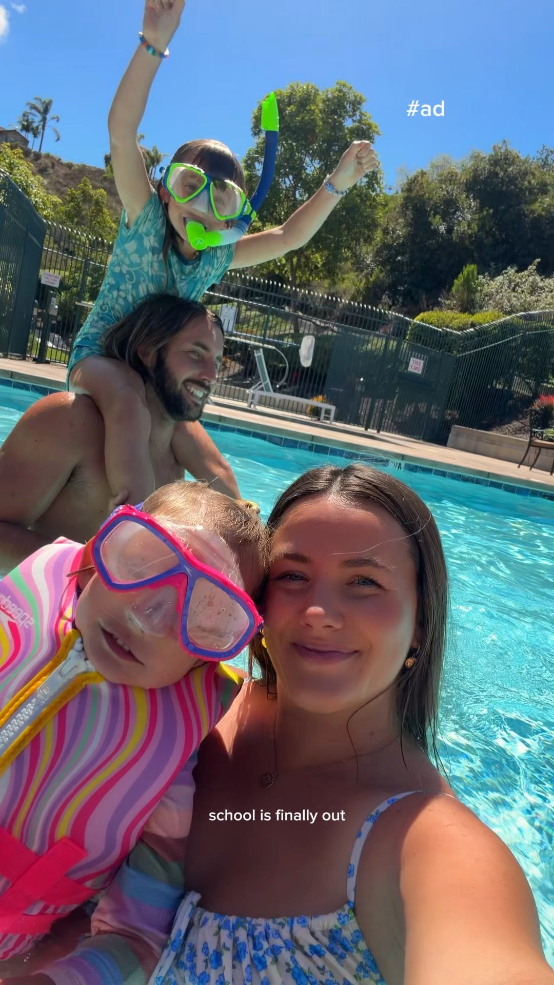 #AD | School is out and you’ll find us in the water!! So glad I grabbed the best swim gear from @Speedousa at @Target so we can stay safe and play hard all day!

#TargetPartner #gofullspeedo #summerofspeedo @shop.ltk #liketkit
