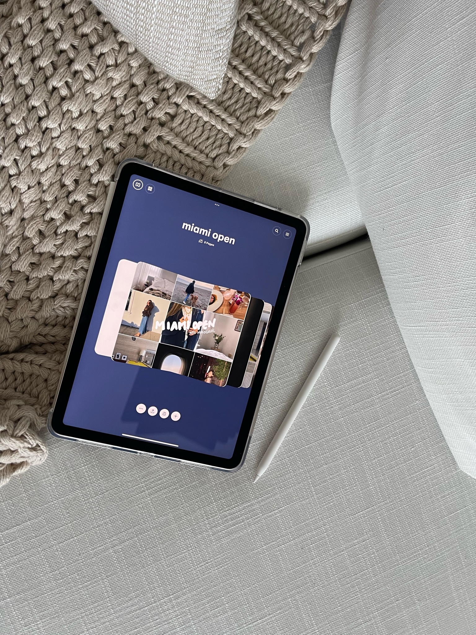 the apple ipad air 5th gen in pink + apple pencil 2nd gen 💘💘💘