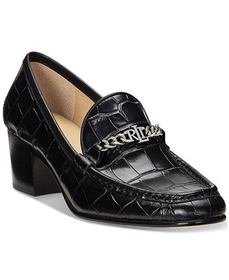 Women's Winslet Chain Hardware Loafer Pumps | Macy's
