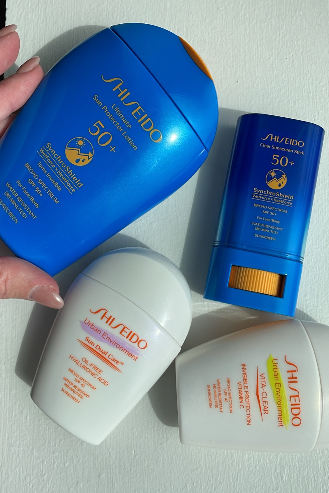 Shop Shiseido SPF during the Sephora Savings Event! My top 3 picks: Clear Sunscreen Stick, Urban Environment Oil Free Sunscreen SPF 42, and Urban Environment Oil Free Sunscreen SPF 42 Vitaclear #shiseidopartner
