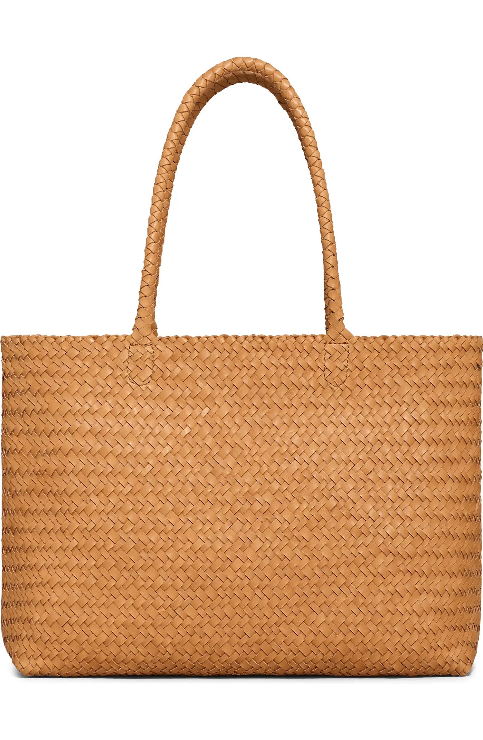 Handwoven Leather Tote | Nordstrom