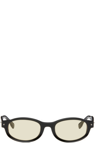 SSENSE Exclusive Black Rollercoaster Sunglasses | SSENSE