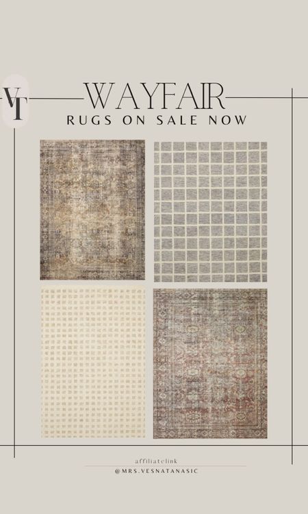 Rugs on sale at Wayfair! So many amazing rugs on sale including all of the rugs in our home! 

@wayfair #wayfair #sale #rugs Loloi rugs, Wayfair rugs, rugs, area rugs, home, living room, bedroom, dining room, entryway, basement, neutral rug, pattern rug, moody rug, modern home, vintage rug, sale alert, wayfair finds, 

#LTKsalealert #LTKhome